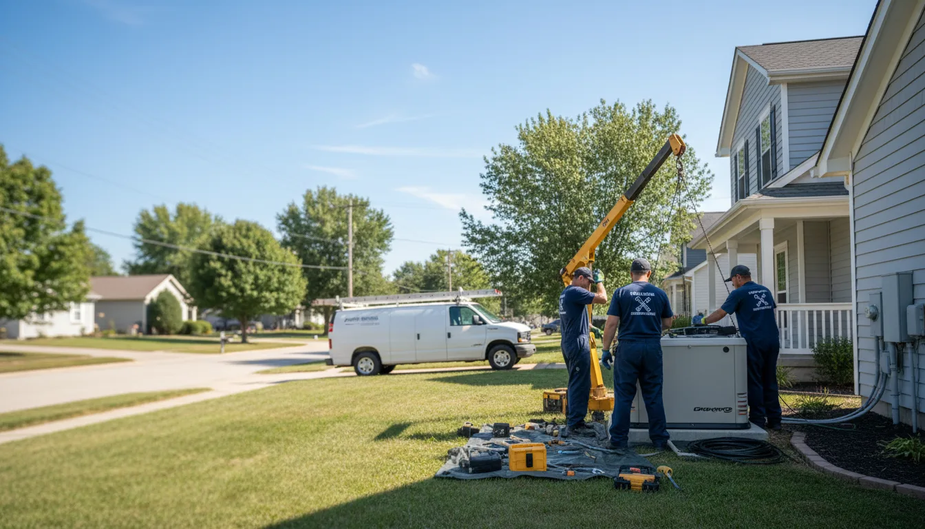 Generator Installation in Sperry, IA near me